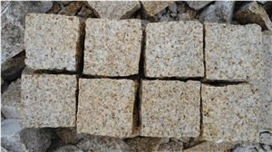 G682 Yellow Granite Cobble Stone