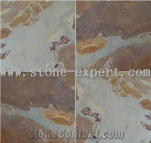 Slate 02, China Brown Slate Slabs & Tiles