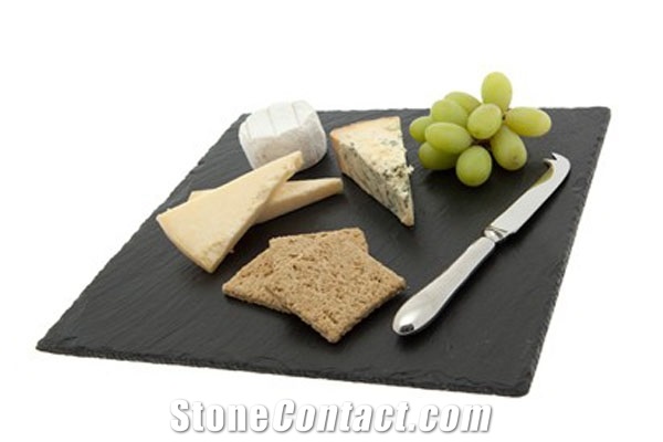 Black Slate Plate