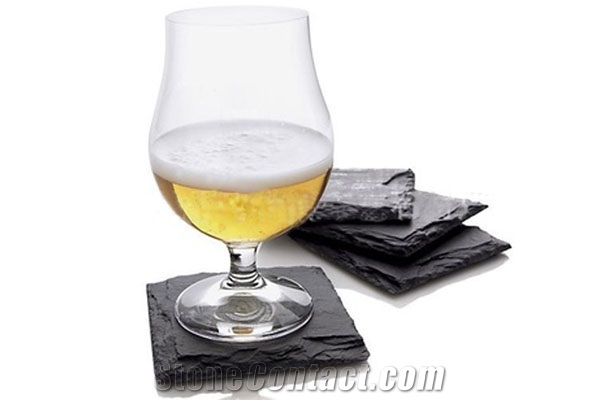 Table Placemat, Black Slate Home Decor