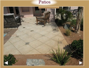Beige Travertine Patios