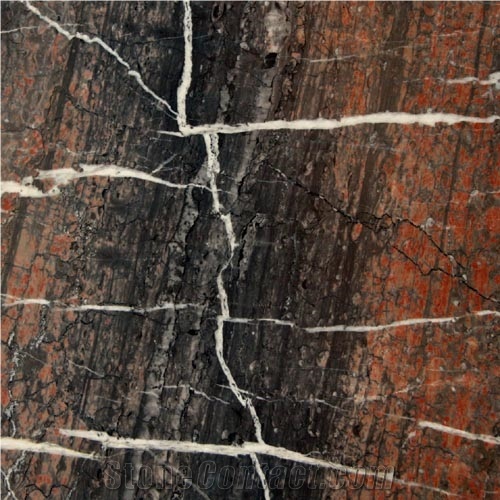 Saalburger Edelgrau Rot, Germany Red Marble Slabs & Tiles