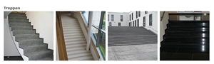 Grey Granite Stairs