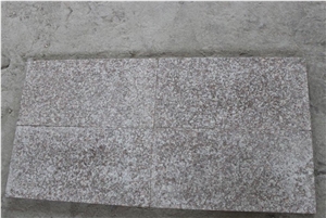 Granite G687 Peach Red Flamed Tiles, China Pink Granite