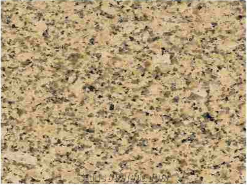 Polished India Crystal Yellow Granite Slabs