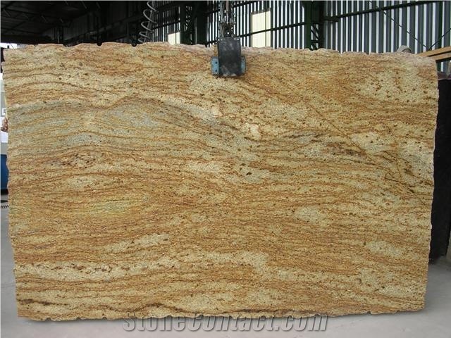 Golden Dream Granite, Brazil Yellow Granite Slabs & Tiles
