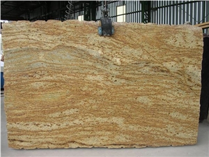 Golden Dream Granite, Brazil Yellow Granite Slabs & Tiles