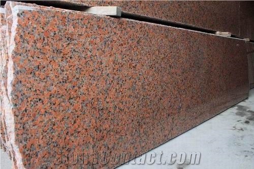 Maple Red Granite Slab (own Quarry)