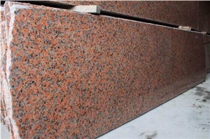 Maple Red Granite Slab (own Quarry) Maple Red Granite Slab (own Quarry)