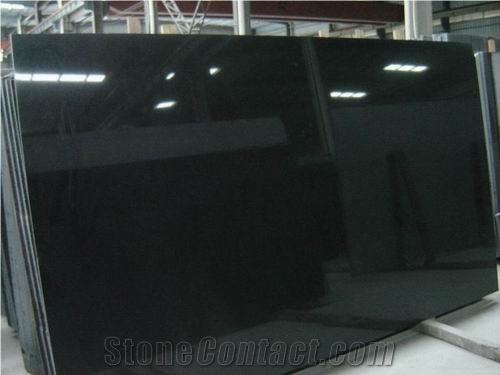 Polished Shanxi Black Granite Tile(Own Factory)