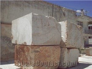 Beige Marble Block