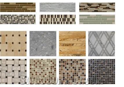 Stone Mosaic, Glass Mosaic