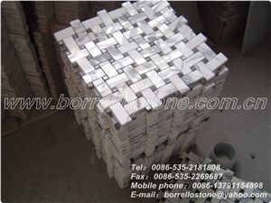 Coolness White Jade Marble Mosaic Coolness White Jade Marble Mosaic