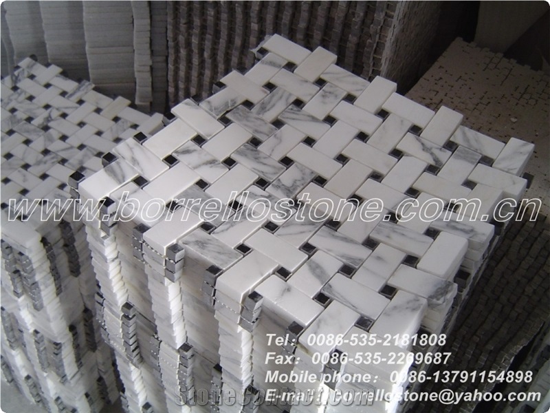 Danba White Marble Mosaic