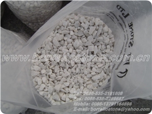 Pure White Marble Gravel