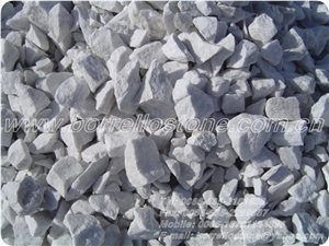 Pure White Marble Gravel