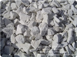 Pure White Marble Gravel
