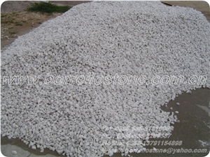 Pure White Marble Gravel