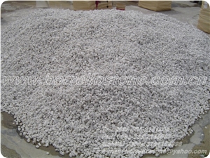 Pure White Marble Gravel