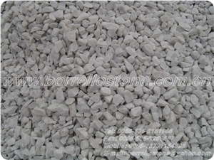 Pure White Marble Gravel