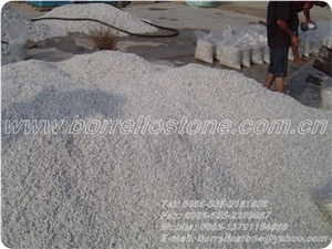 Pure White Marble Gravel