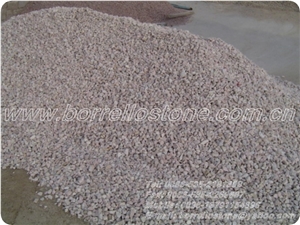 Pure White Pebble Stone, White Marble Pebble Stone
