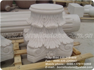 White Marble Column and Pillars