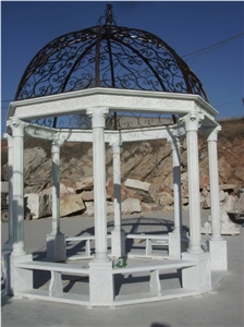 White Marble Gazebo