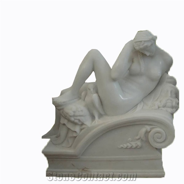 White Marble Sculpture