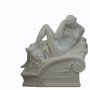 White Marble Sculpture