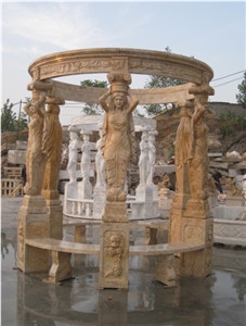 Yellow Marble Gazebo