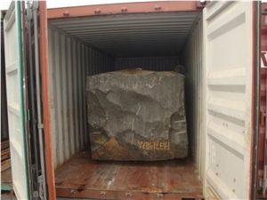 African Black Granite Blocks
