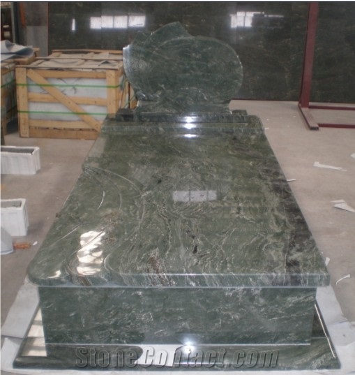 Green Jadeite Granite Monument