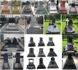 Green Jadeite Granite Monument