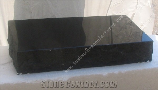 Absolute Black Grave Marker