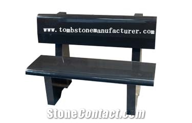 Absolute Black Memorial Bench 5