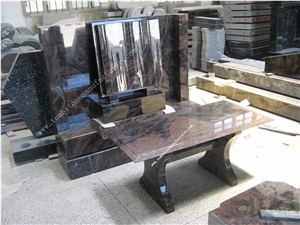 Cemetery Bench 6