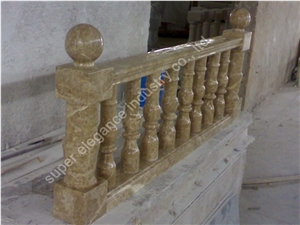 Emperador Light Marble Balustrade Emperador Light Marble Balustrade