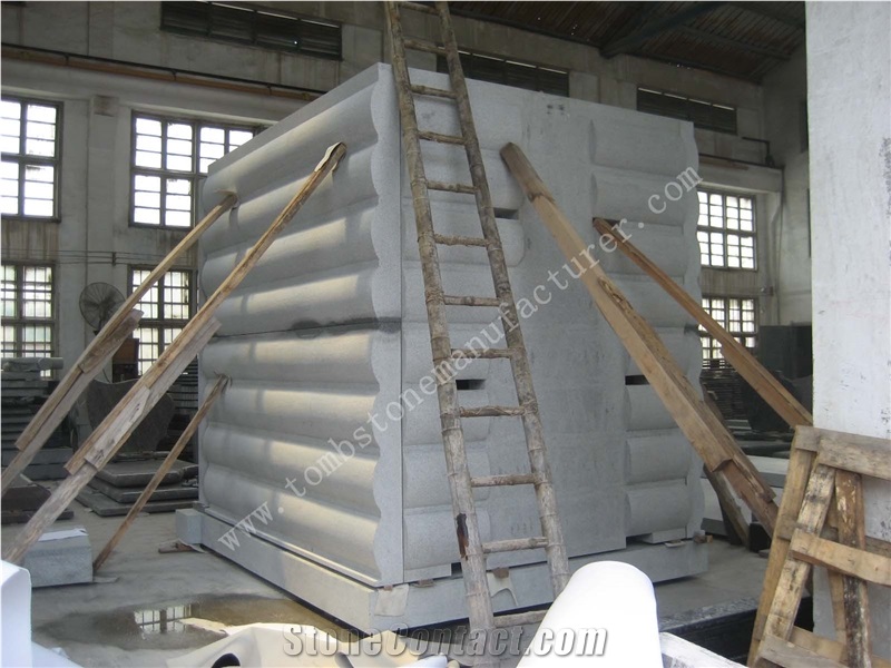 Gray Granite Columbarium
