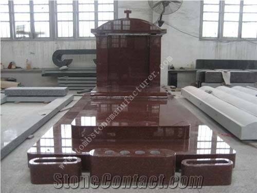 India Red Tombstone