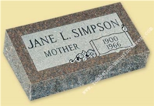 Mahogany Grave Marker Mahogany Grave Marker