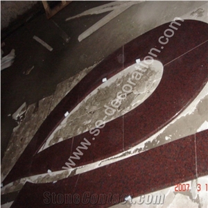 Ruby Red Pool Coping