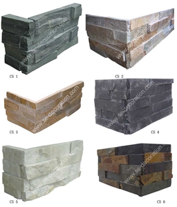 Stacked Stone Corner 2