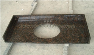 Tan Brown Vanity Top