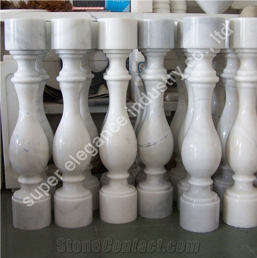 White Marble Balustrade 3