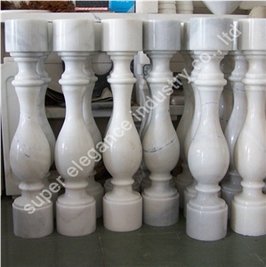 White Marble Balustrade 3 White Marble Balustrade 3