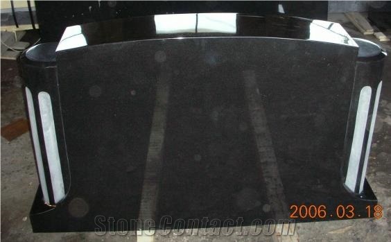 Absolute Black Headstone