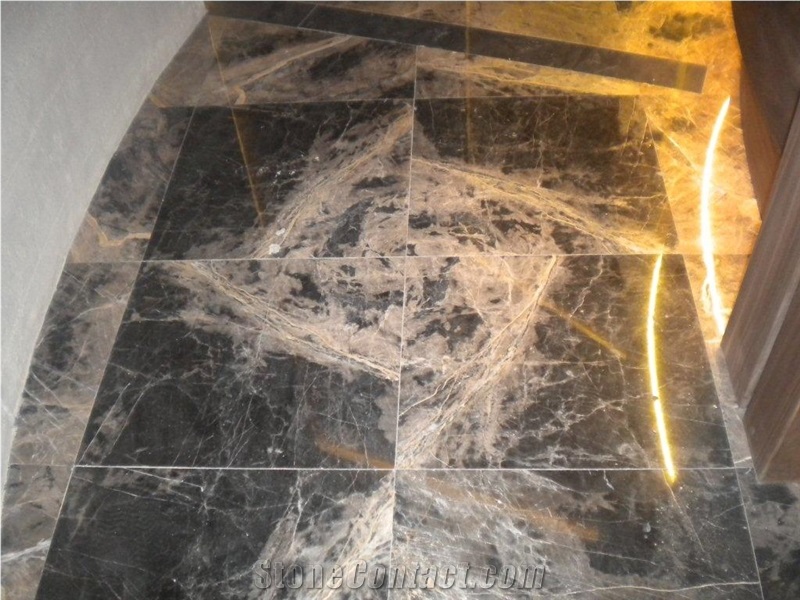 Bruno Perla Marble Slabs & Tiles, Turkey Grey Marble