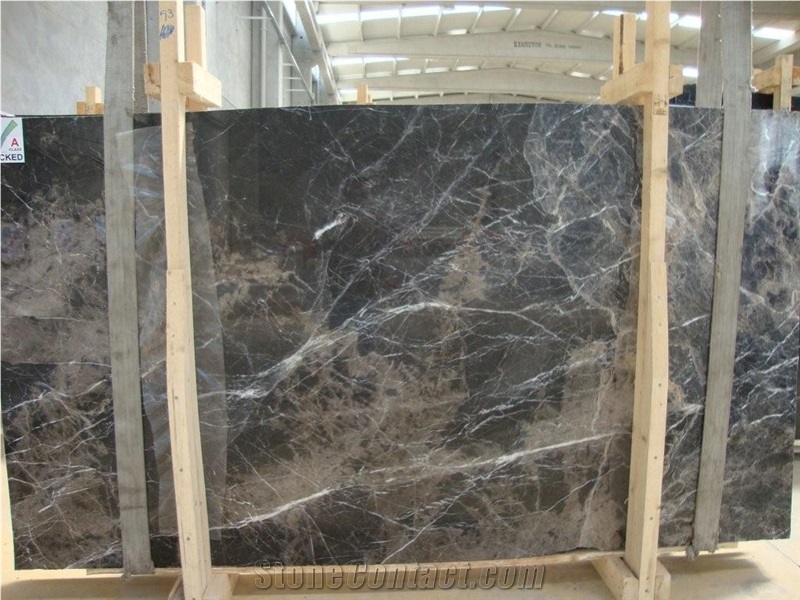 Bruno Perla Marble Slabs & Tiles, Turkey Grey Marble