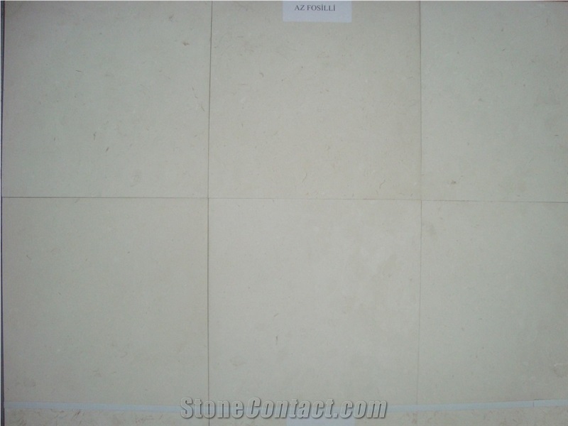 Limestone Less Fossil Slabs, Turkey White Limestone